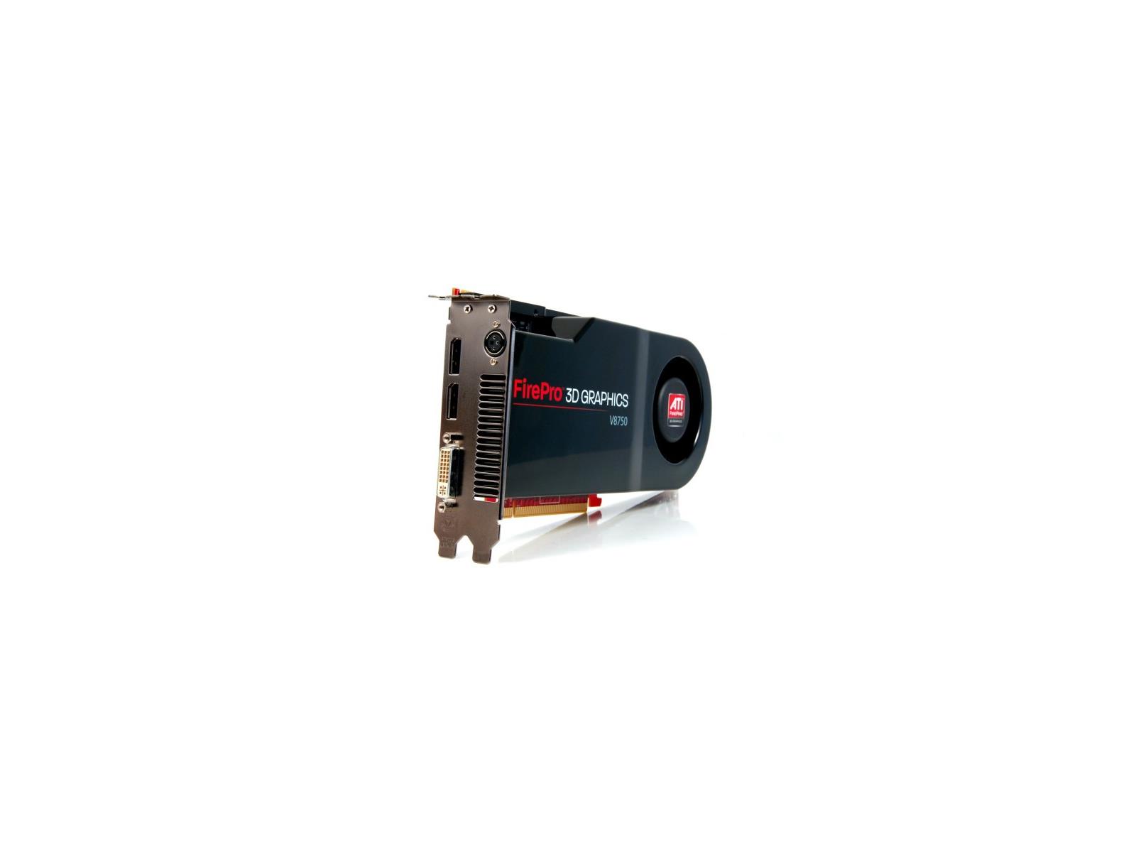 ATI FirePro V8750 2GB GDDR5 DPx2/DVI-I/Stereo 3D-