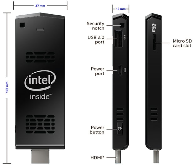 Android stick. Intel Compute Stick как проверить работоспособность. Online PC Stick.