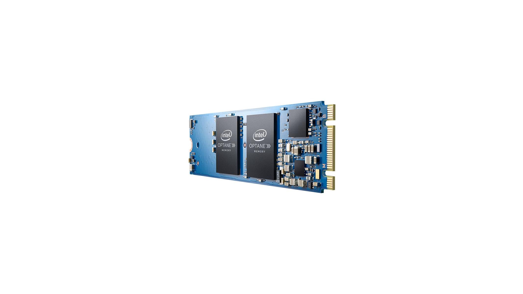 Intel Optane Memory With 3D XPoint Technology Caches Slower Drives