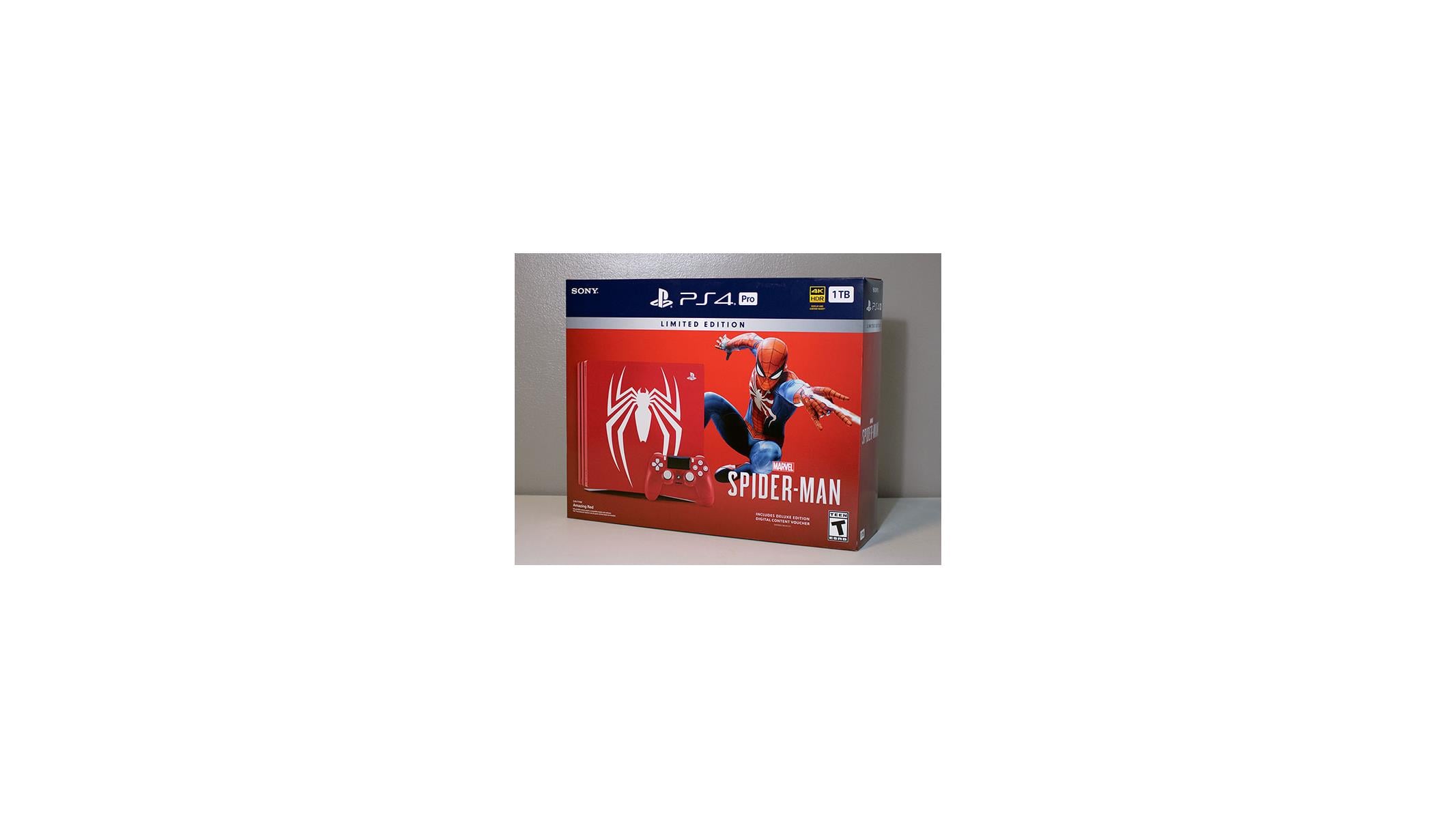 Sony PlayStation 4 Pro 1TB Marvel Spider-Man Limited Edition 
