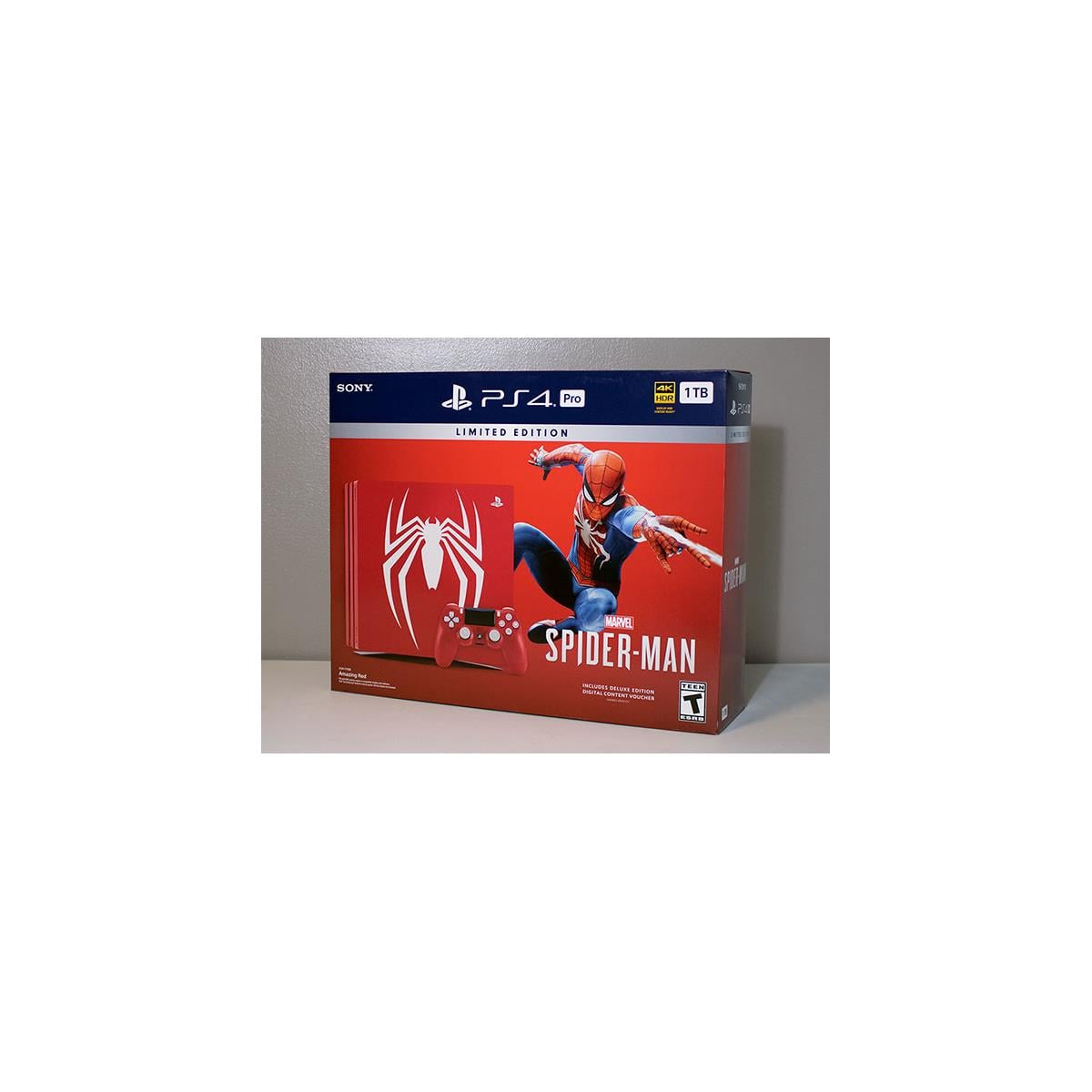 Sony PlayStation 4 Pro 1TB Marvel Spider-Man Limited Edition 