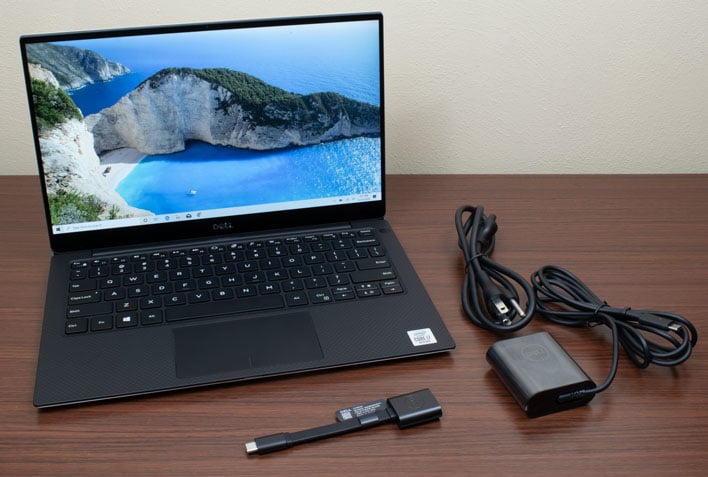 xps 13 7390 with charger