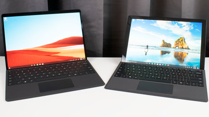 Microsoft Surface Pro X And Pro 7 Review Snapdragon And X86 Experience Hothardware