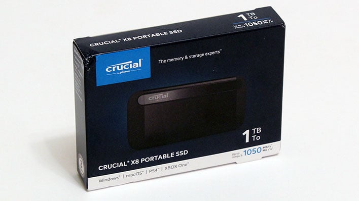 Crucial X8 1TB Portable SSD - Up to 1050 MB/s - USB 3.2 - External Solid  State Drive, USB-C, USB-A - CT1000X8SSD9