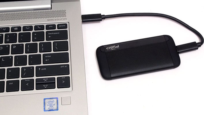 Crucial X8 Portable SSD Review: Fast, Value-Priced Storage | HotHardware