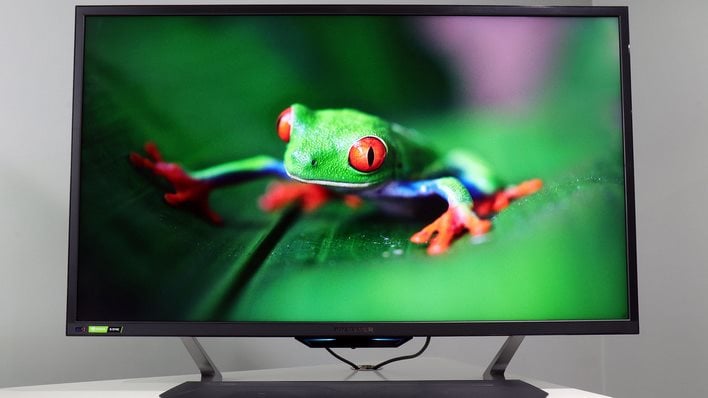 Acer Predator CG437K with frog