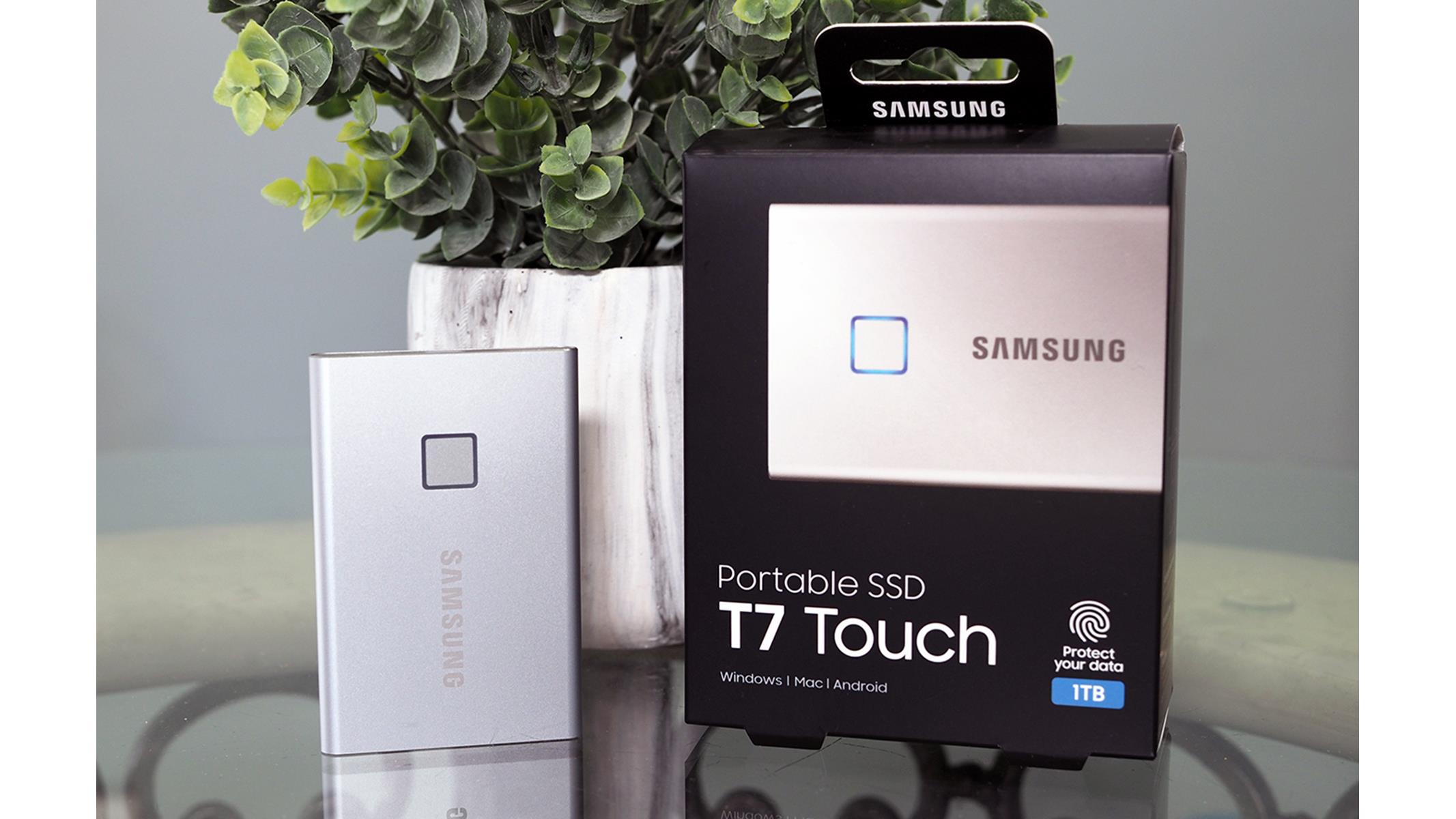 Samsung SSD T7 Touch 500 Go successeur du T5 