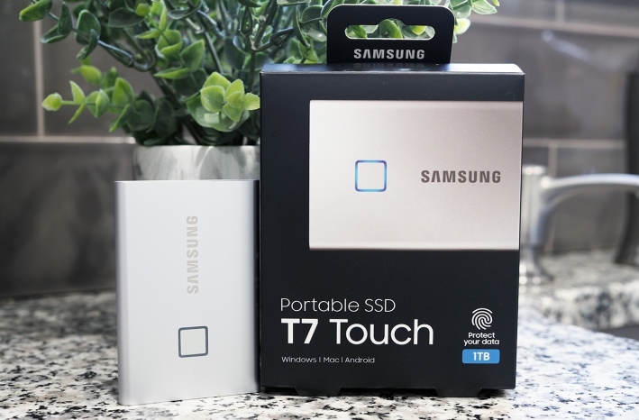 TEST: Samsung T7 Touch – snabb SSD med extra säkerhet - PCforAlla