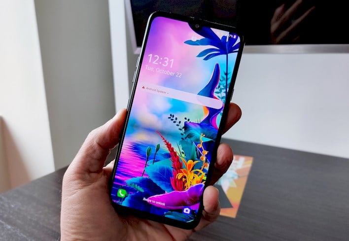 lg g8x android 12