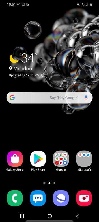 android home screen