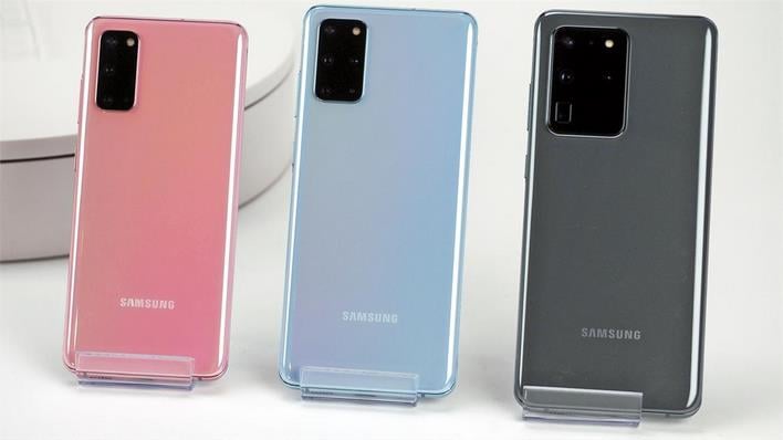 Цвета серии Samsung Galaxy S20