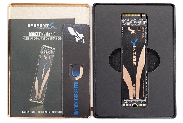 Sabrent 1TB Rocket Nvme PCIe 4.0 M.2 2280 Internal SSD Maximum Performance  Solid State Drive (SB-ROCKET-NVMe4-1TB) 