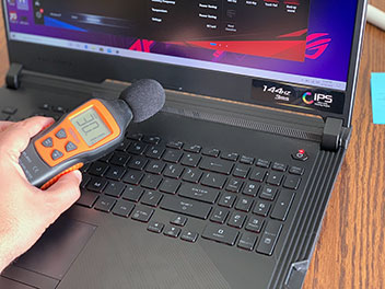 ASUS ROG Strix Hero III Noise Performance