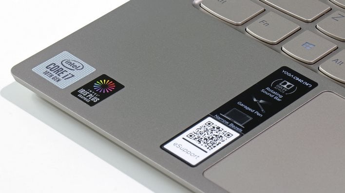 lenovo yoga c940 feature stickers