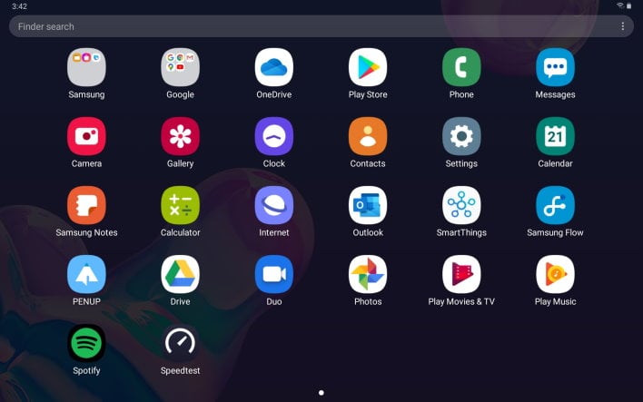 app drawer samsung galaxy tab active pro