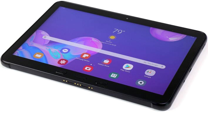 galaxy tab active pro top front