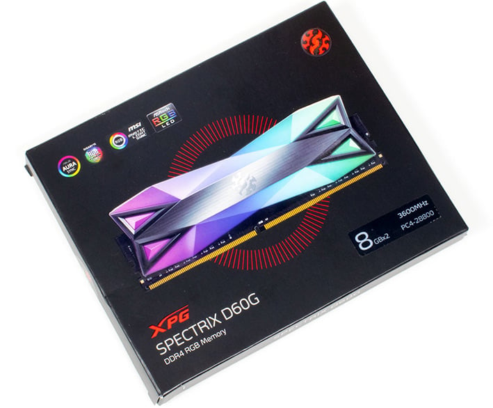 ADATA XPG SPECTRIX D60G DDR4 RGB Memory Module 8G 16GB 32G 3600MHz