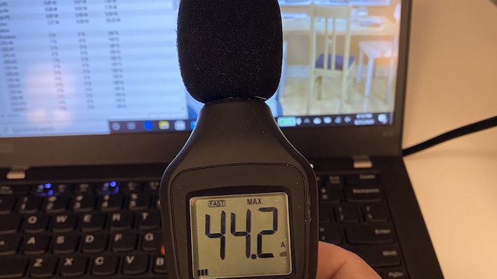 cinebench noise thinkpad x13