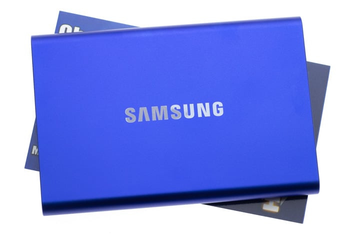 samsung t7 ssd on card