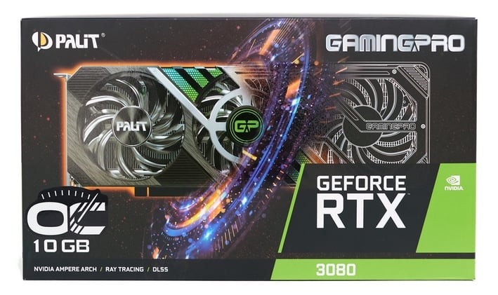 Palit GeForce RTX 3080 GamingPro OC Review: Big