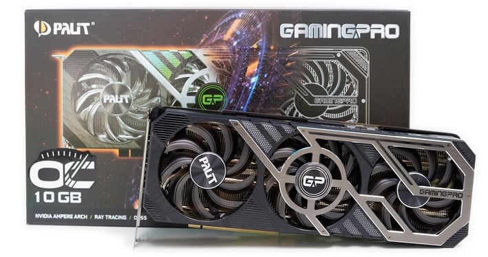 Palit GeForce RTX 3080 GamingPro OC Review: Big, Custom Ampere 