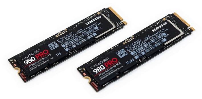 Review - Samsung 980 PRO PCIe 4.0 NVMe SSD 250GB - Great example of why  premium SSDs have their own market