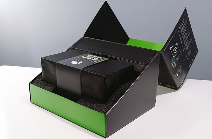 коробка xbox серии x
