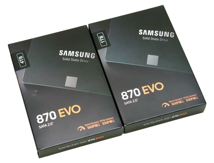 SAMSUNG 2.5 inch SSD 870 EVO 500GB 250GB SATA III 3 Solid State