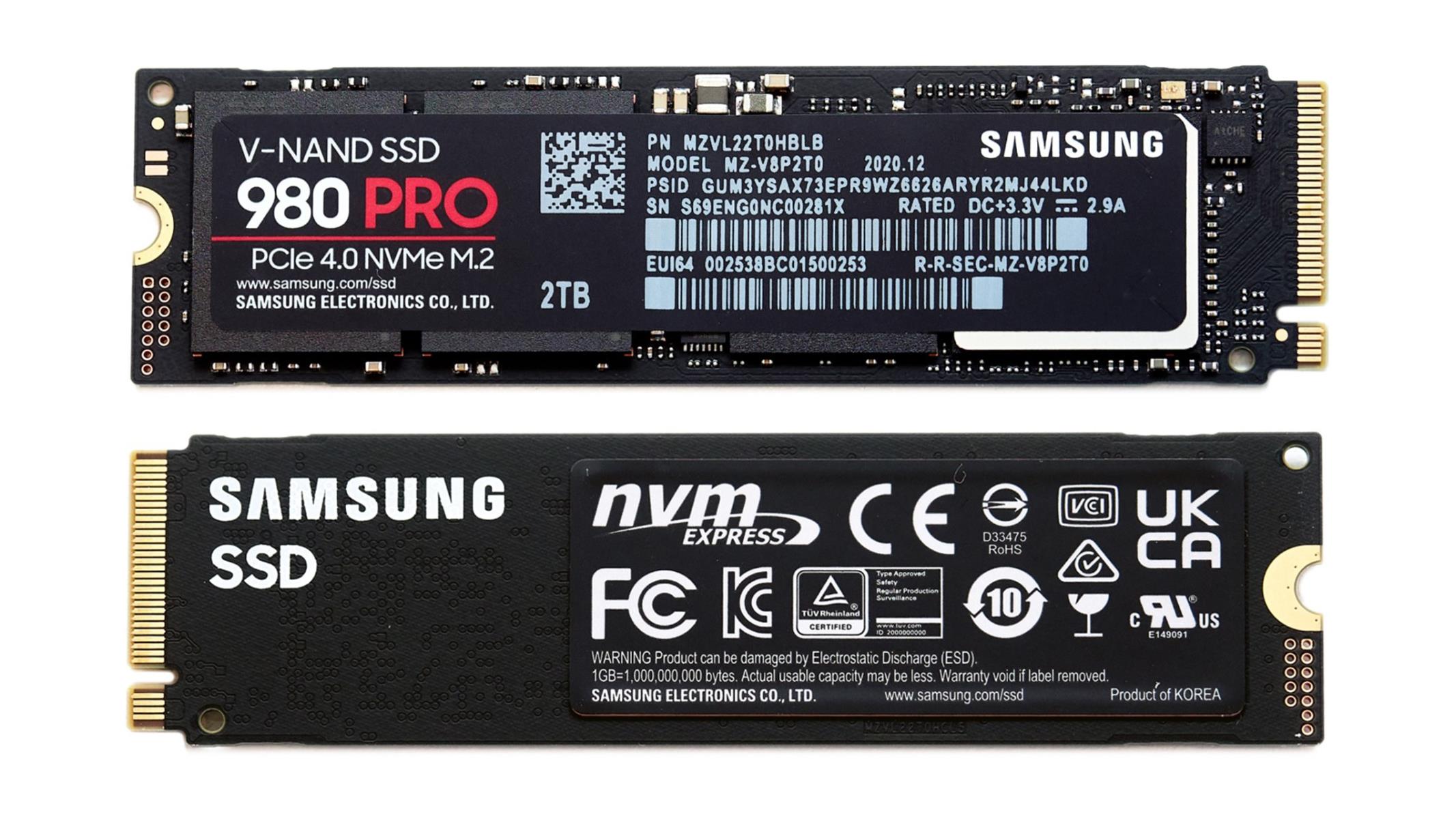 Samsung SSD 980 Pro 2TB Review: Flagship PCIe 4 NVMe Storage 