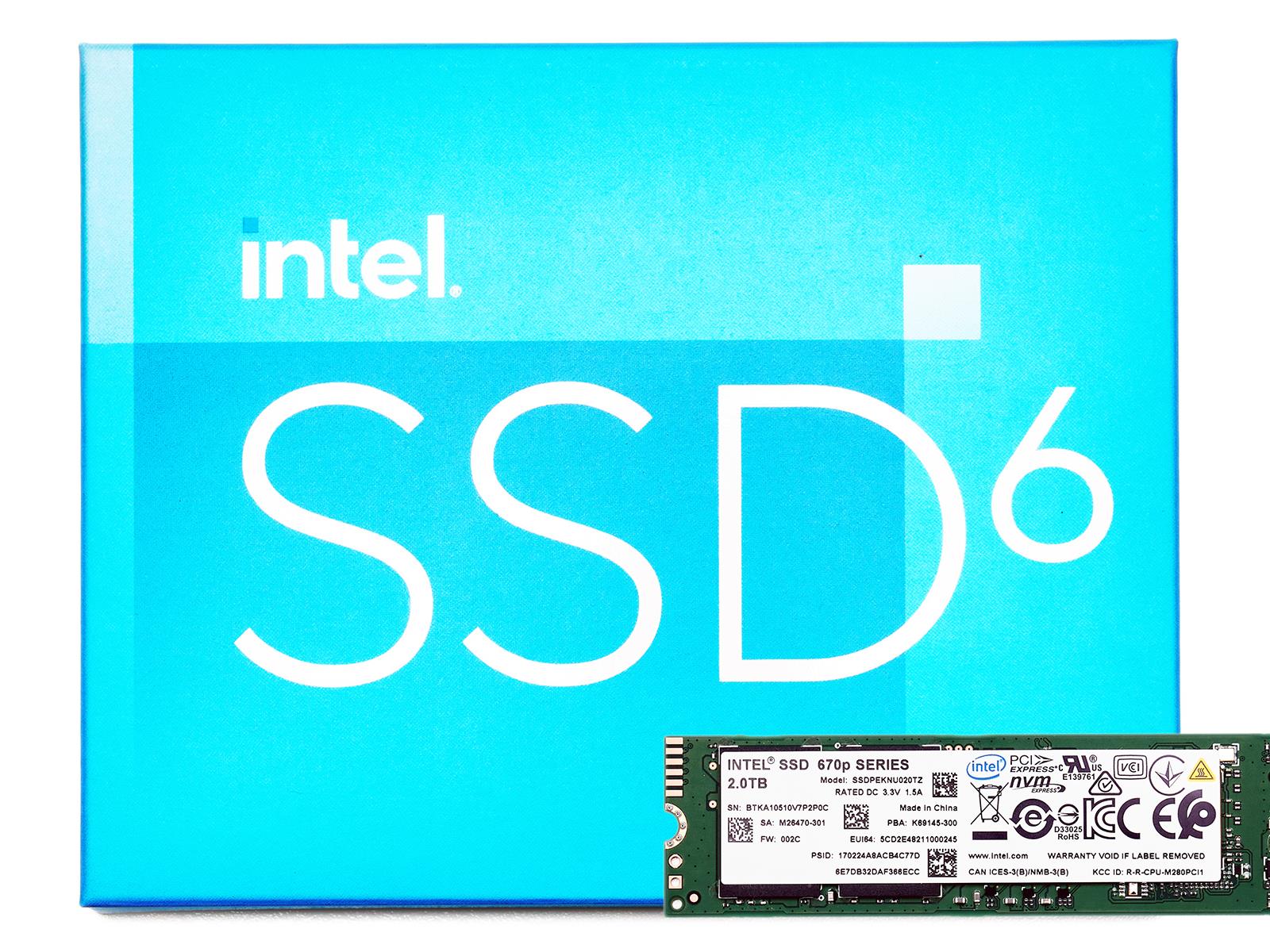 Intel 1TB 670p Series M.2 2280 NVMe SSD New