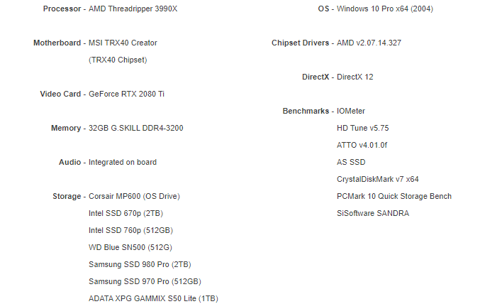 Samsung 980 1TB DRAM-less NVMe SSD Review - Page 2 of 3 - ServeTheHome