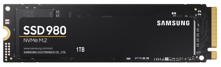 SAMSUNG 980 SSD M2 MVNE 500 GO