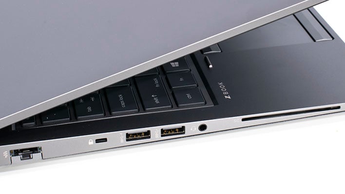 left ports hp zbook fury g7