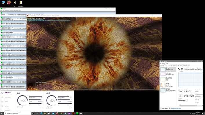 Falcon Northwest Talon Temperature Monitoring