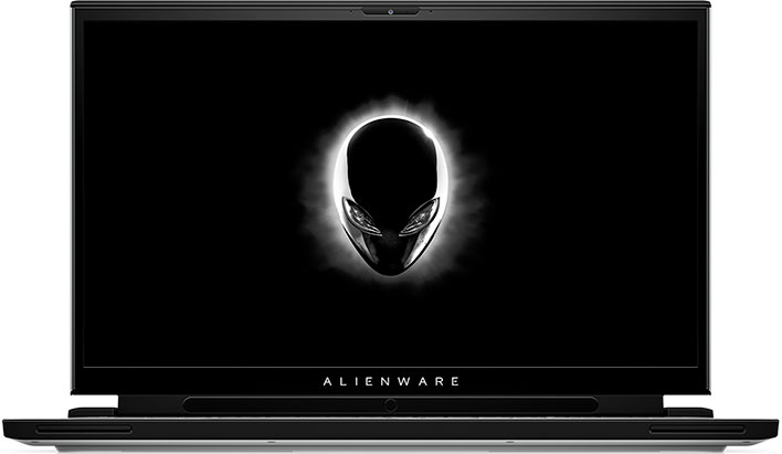 Alienware m17 R4 спереди