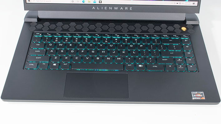 клавиатура трекпад Alienware m15 r5 ryzen