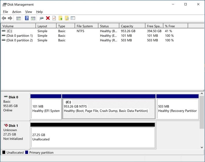 optane memory disk man