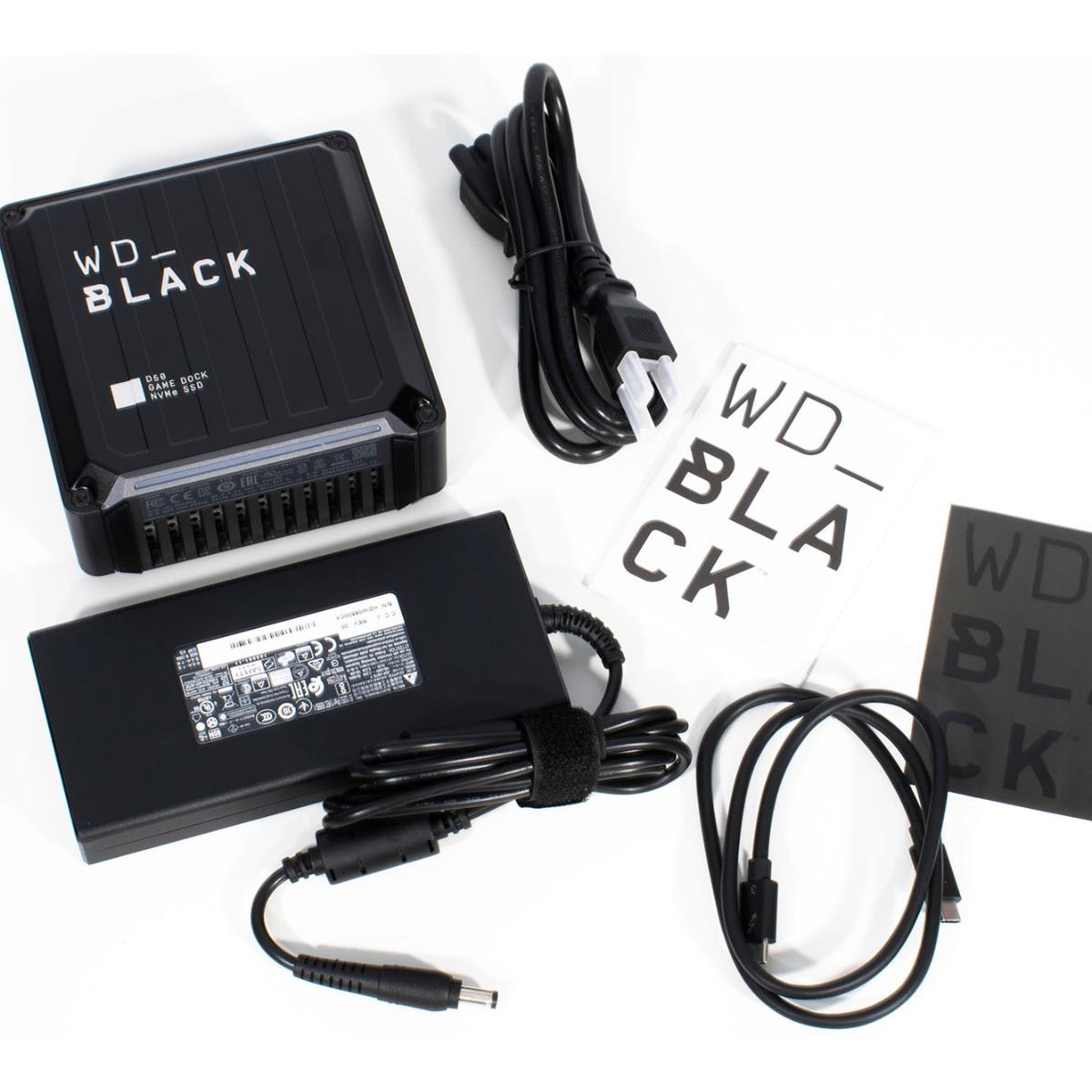 WD_BLACK™ D50 NVMe™ Gaming Laptop Dock Thunderbolt 3 SSD