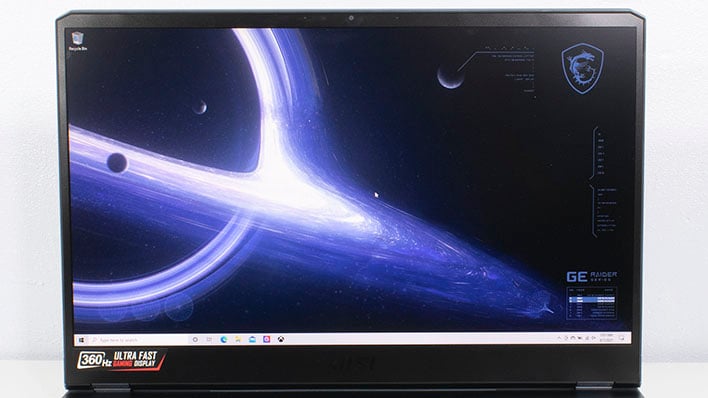 display msi ge76 raider