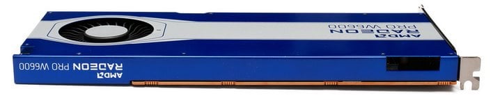 radeon pro w6600 top