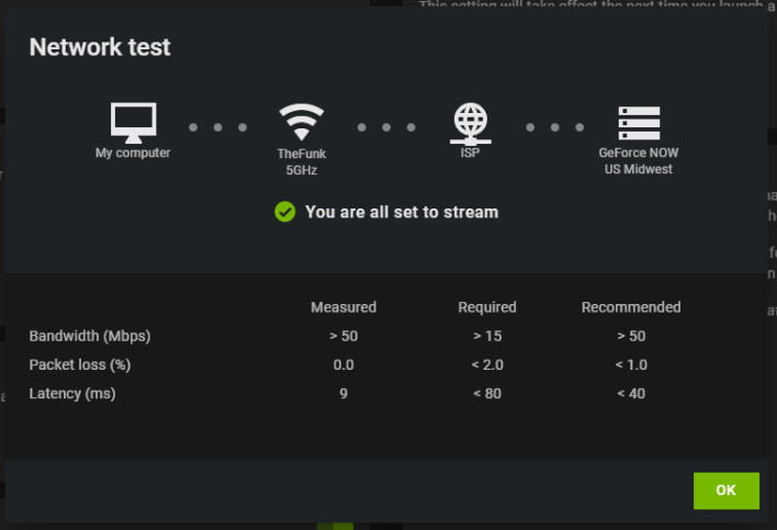 Geforce now 2025 50 mbps