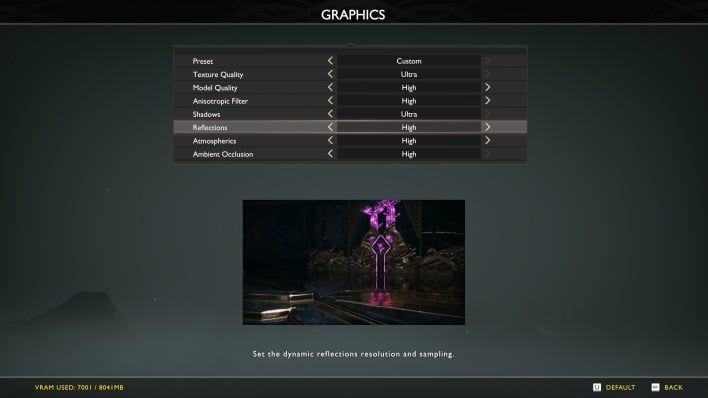 godofwar settings graphics