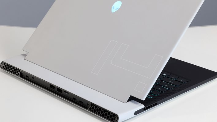 alienware x14 back logo