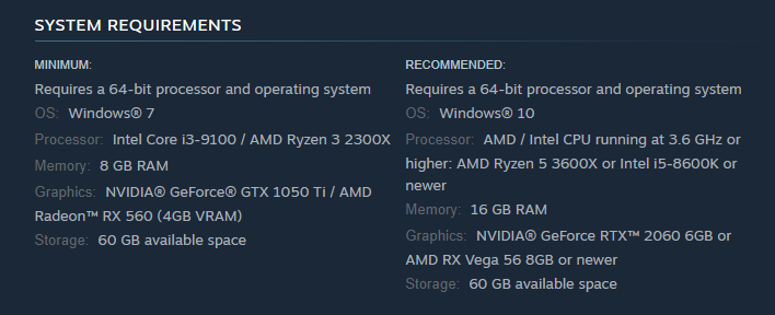 dl2 system requirements
