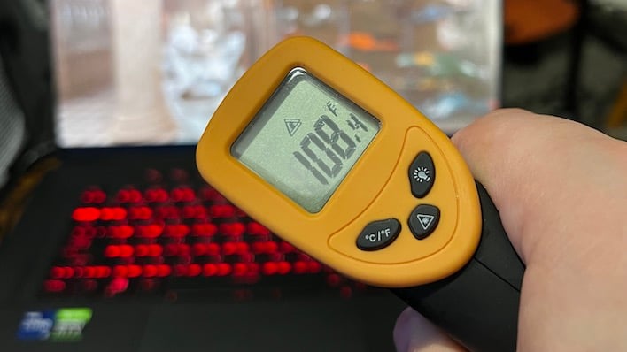 temps asus rog zephyrus m16 2022