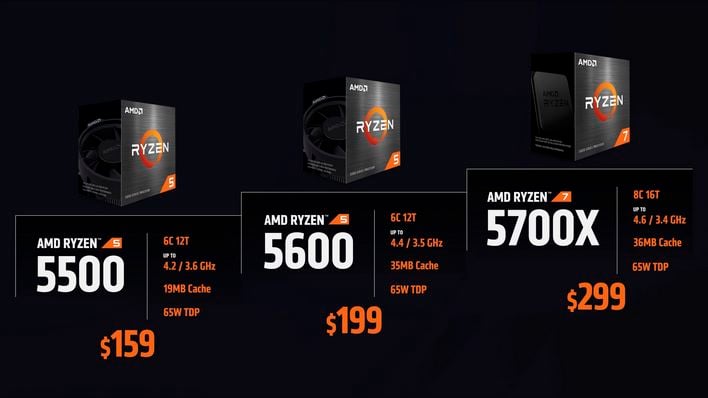 AMD Spring CPU Refresh: Ryzen 7 5700X And An Affordable Ryzen 5