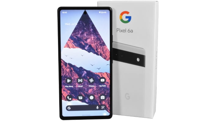Обзор коробки телефона Google Pixel 6a