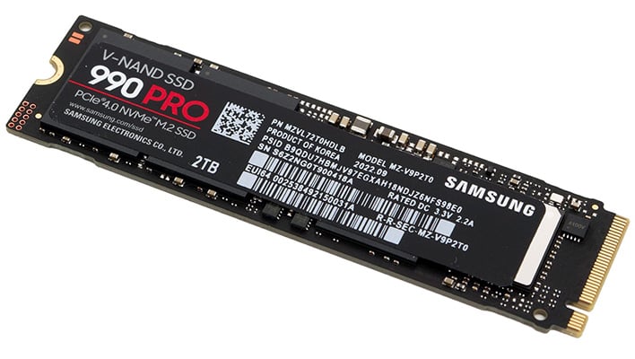 springvand organisere Skråstreg Samsung SSD 990 Pro Review: Super-Fast Storage For Gamers | HotHardware