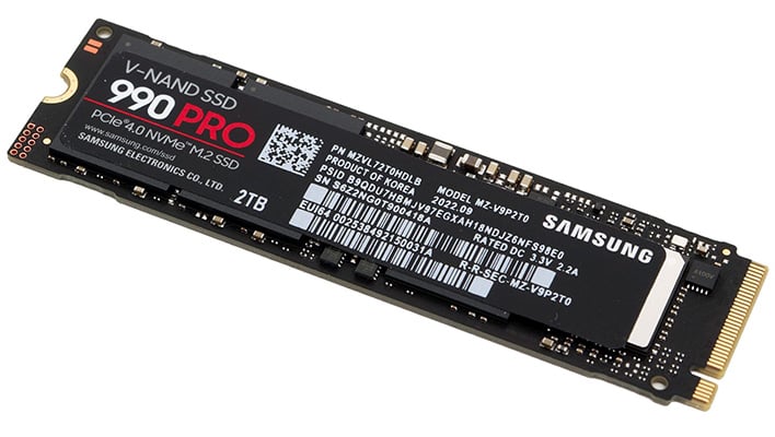 sort un prix FOU sur le Samsung 990 Evo, premier SSD NVMe M