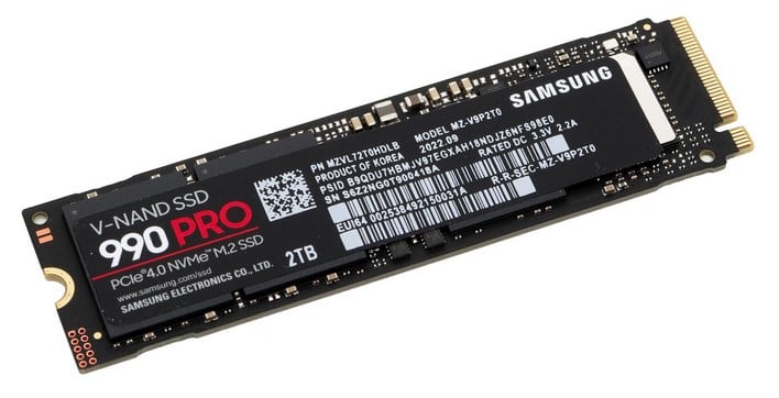 Samsung Announces 4 TB SSD 990 PRO Series